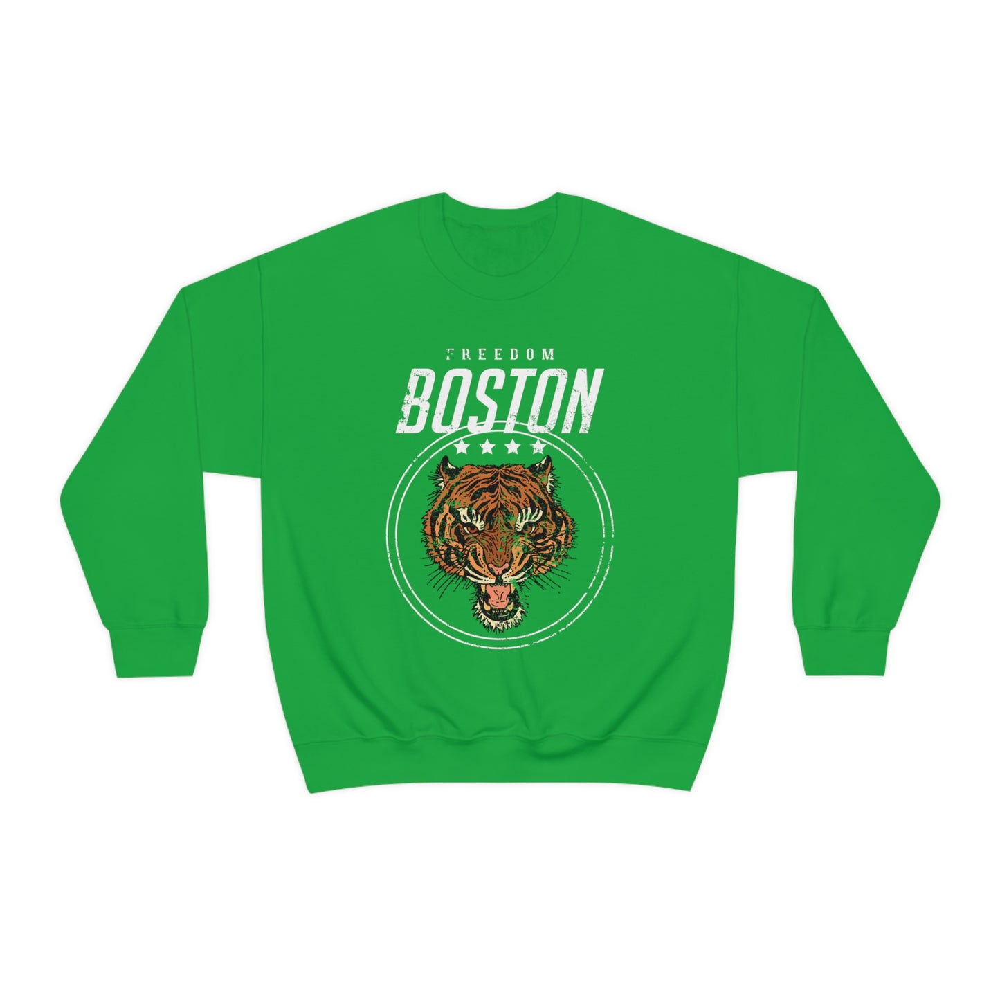 Boston Freedom Tiger Crewneck Sweatshirt