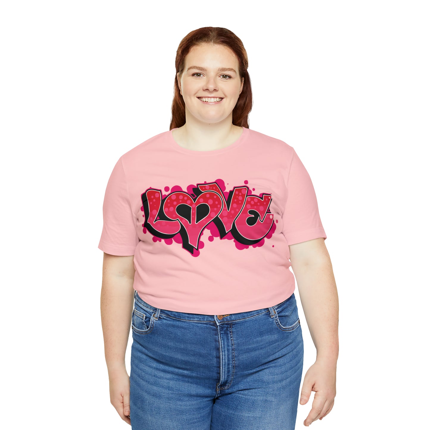 Peace and Love graffiti T-Shirt