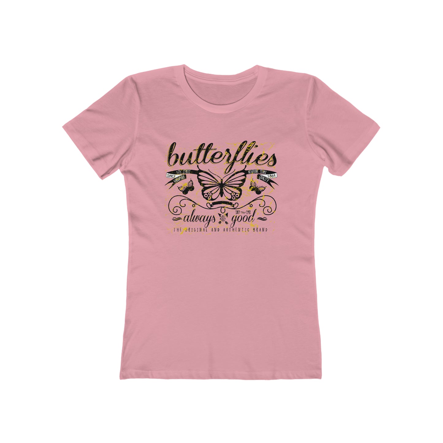 Butterflies Always Good Woman t shirt