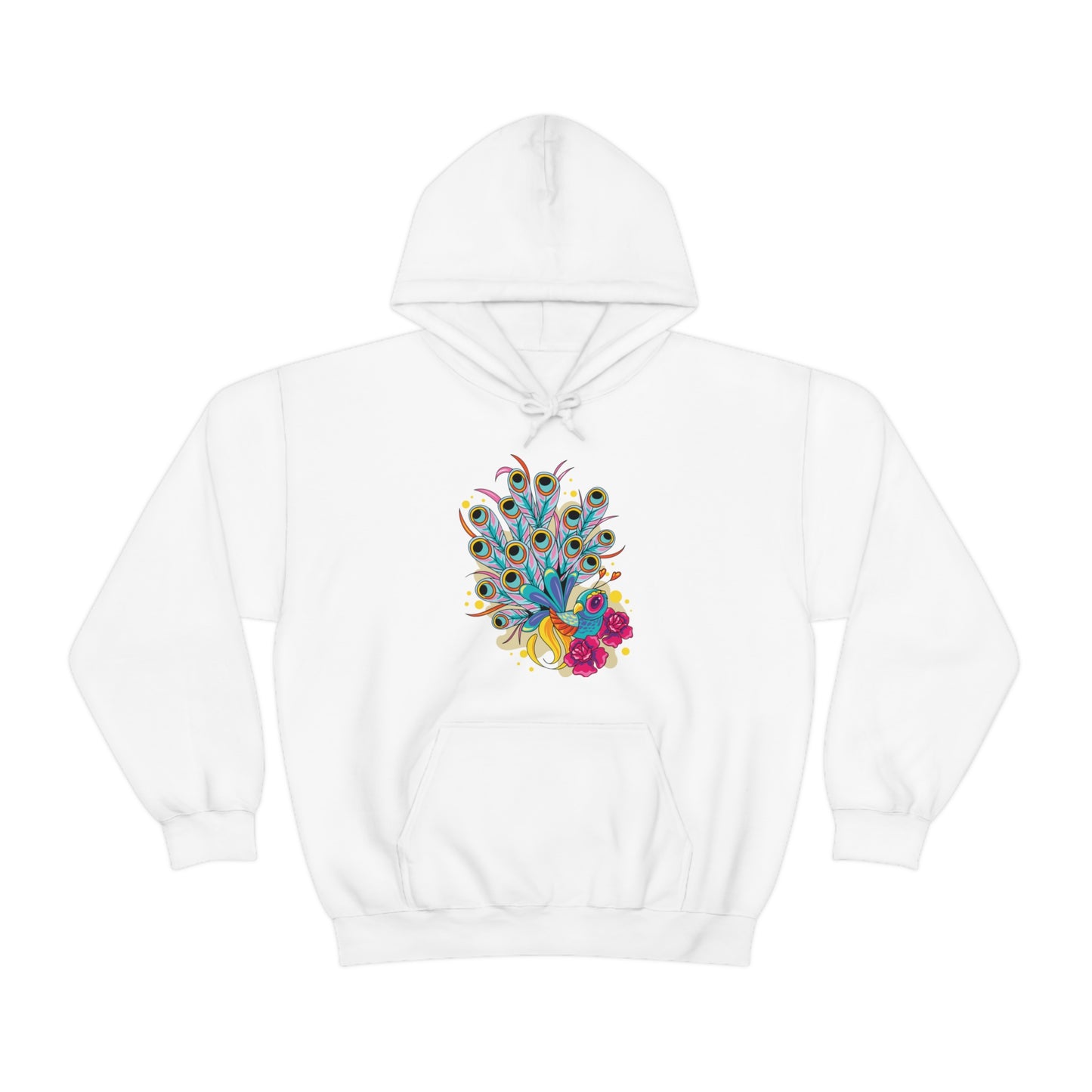 Colorful Peacock Hoodie