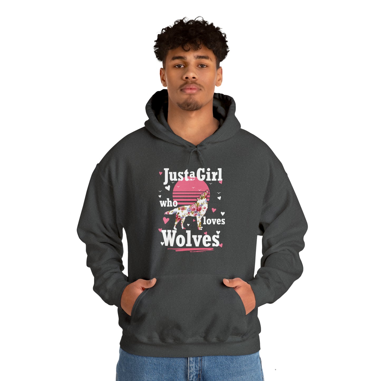 Just A Girl Who Loves Wolves Hoodie