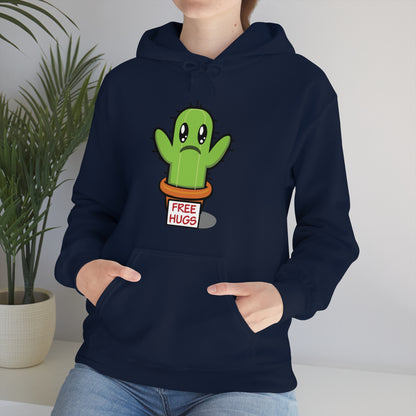 Free hugs sad cactus Hoodie