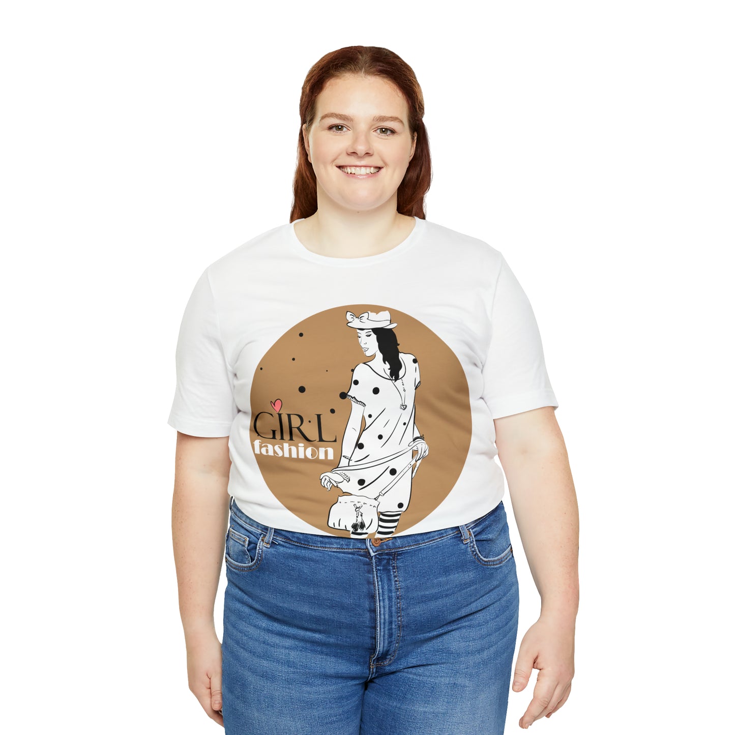 Polka dot Girl fashion T-Shirt