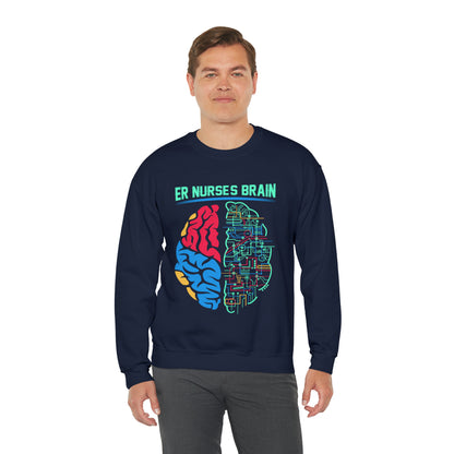 Nurses brain Crewneck Sweatshirt