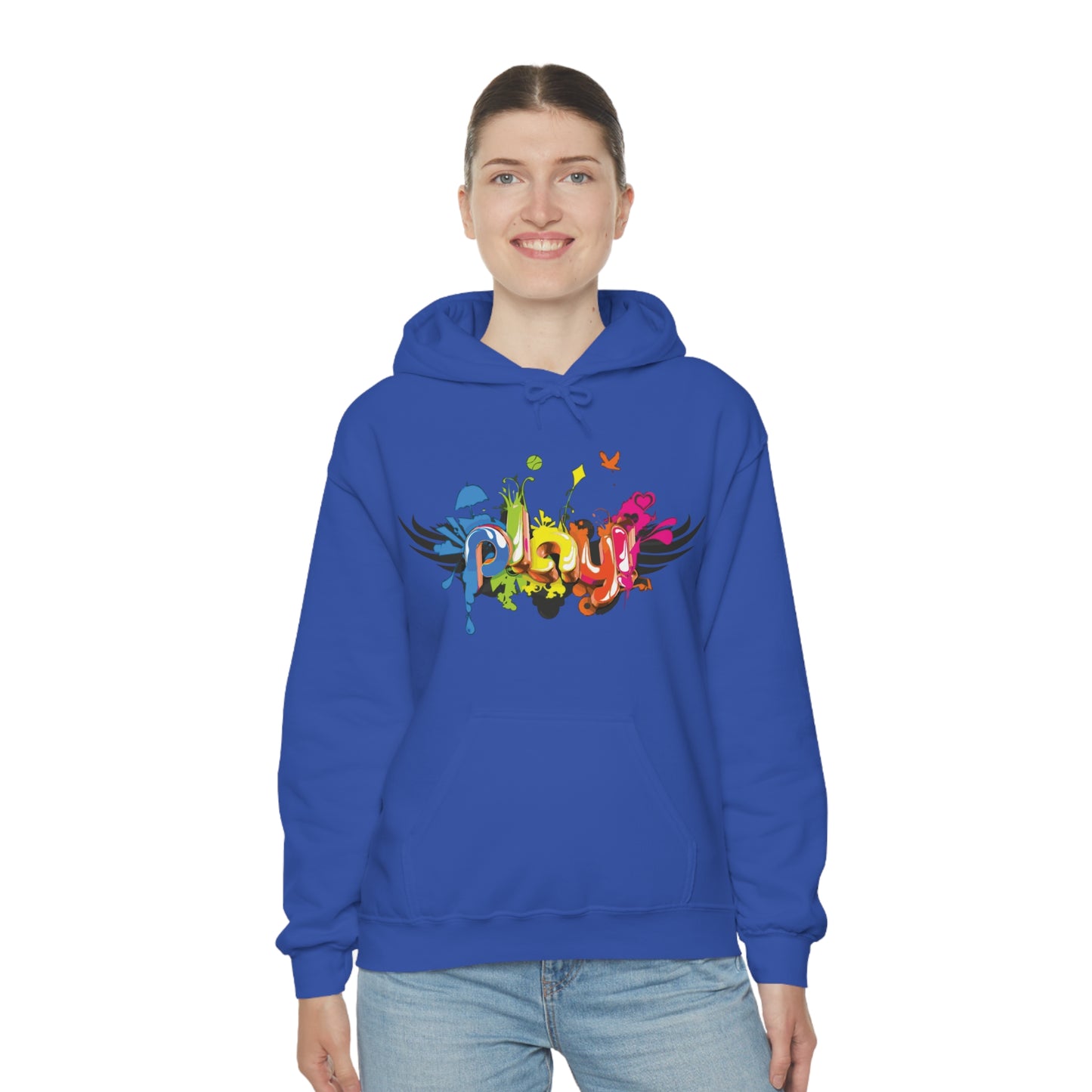 Play colorful graffiti Hoodie