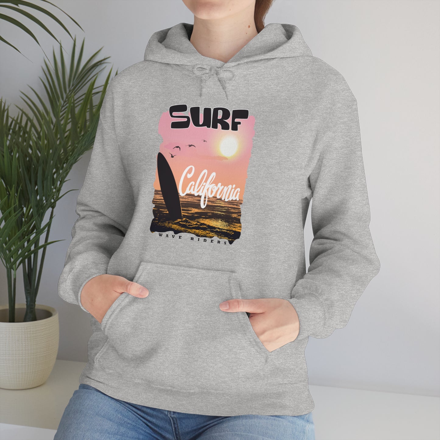 Wave Riders California Hoodie