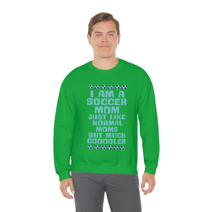 Cooler soccer mom Crewneck Sweatshirt