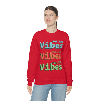 Positive Vibes Crewneck Sweatshirt