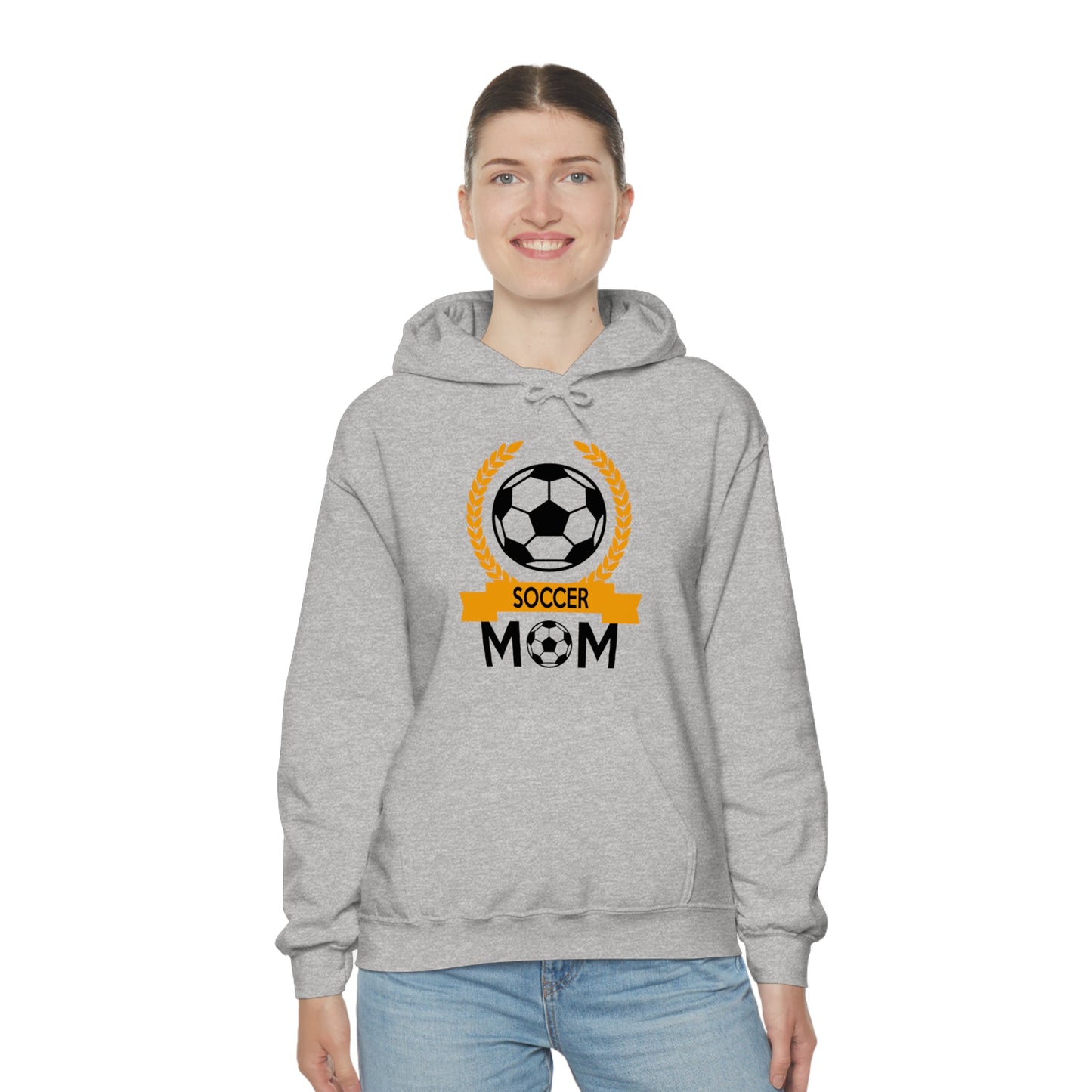 Soccer mom crest Hoodie