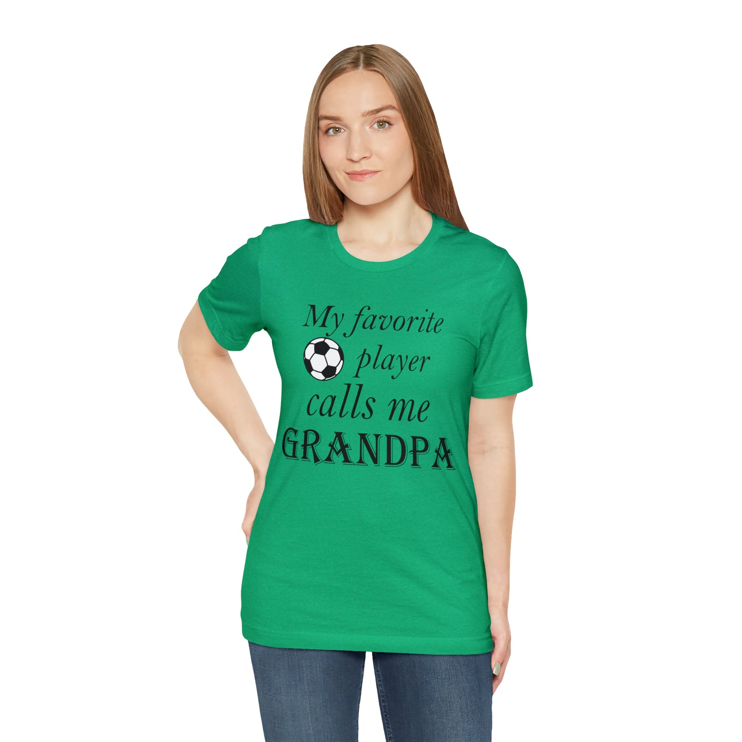 Grandpa Favorite Soccer Player T-Shirt