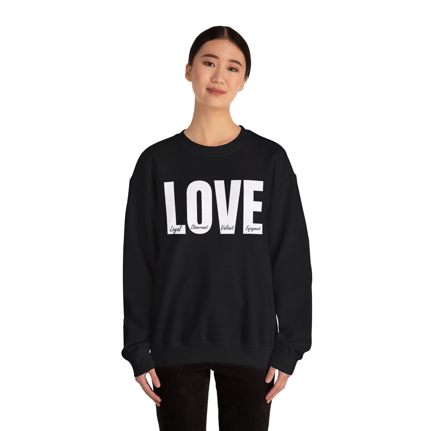 Love definition Crewneck Sweatshirt