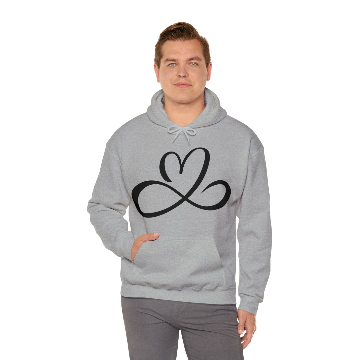 Heart infinity symbol Hoodie