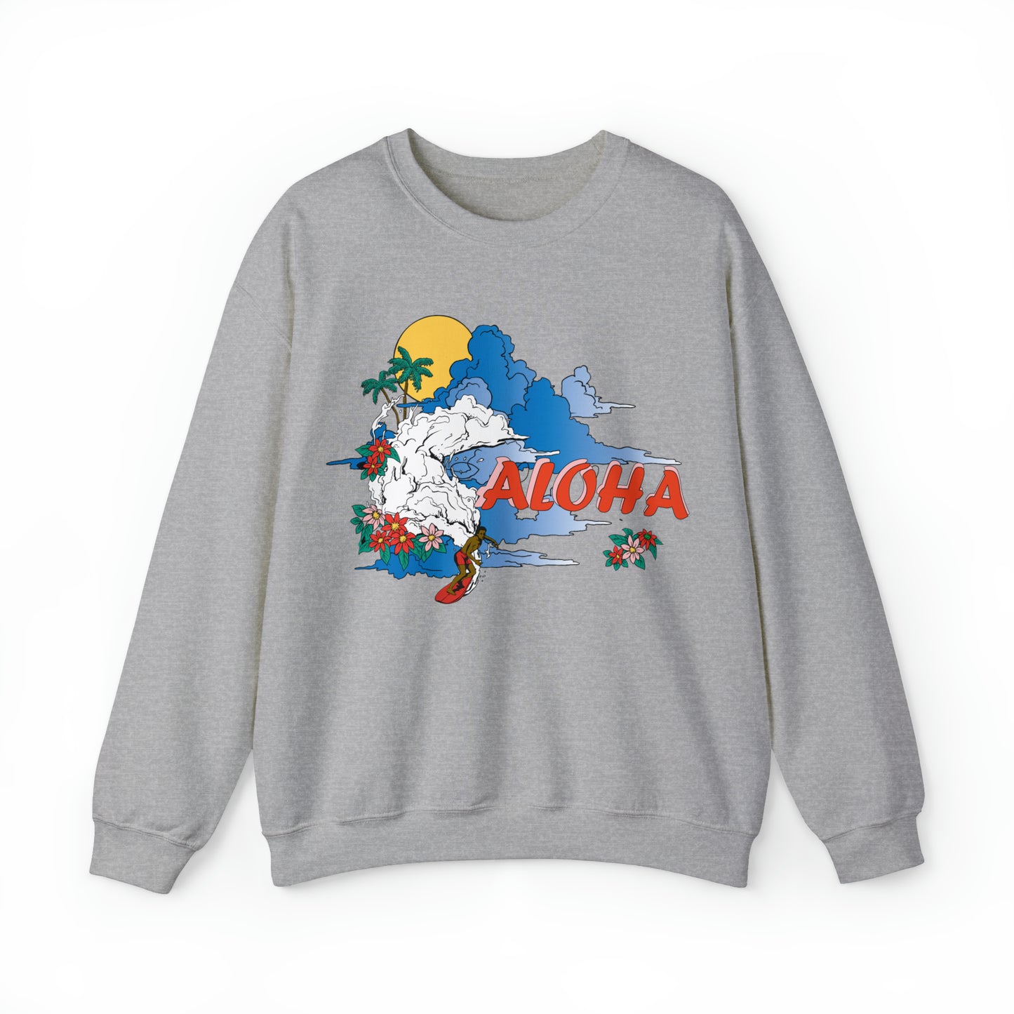 Aloha Vibes Crewneck Sweatshirt