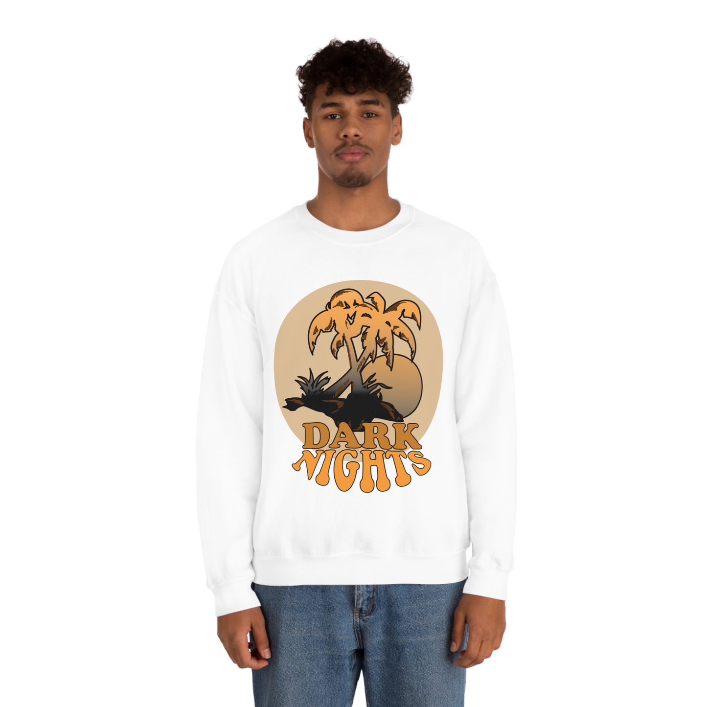 Dark Night Vibe Crewneck Sweatshirt