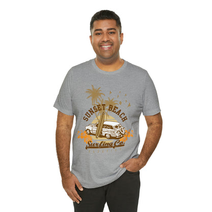 Sunset Beach Surfing Paradise T-Shirt