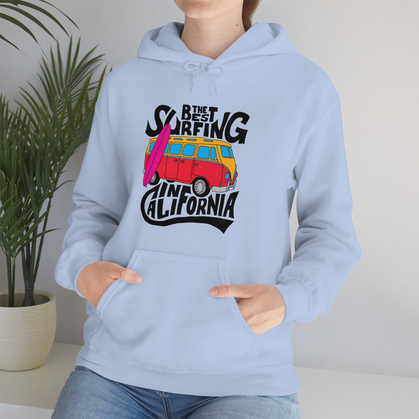 Best Surfing in California Hoodie