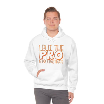 I Put the PRO in Procrastinate Hoodie