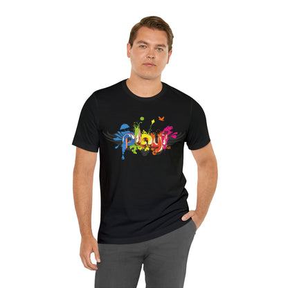 Play colorful graffiti T-Shirt