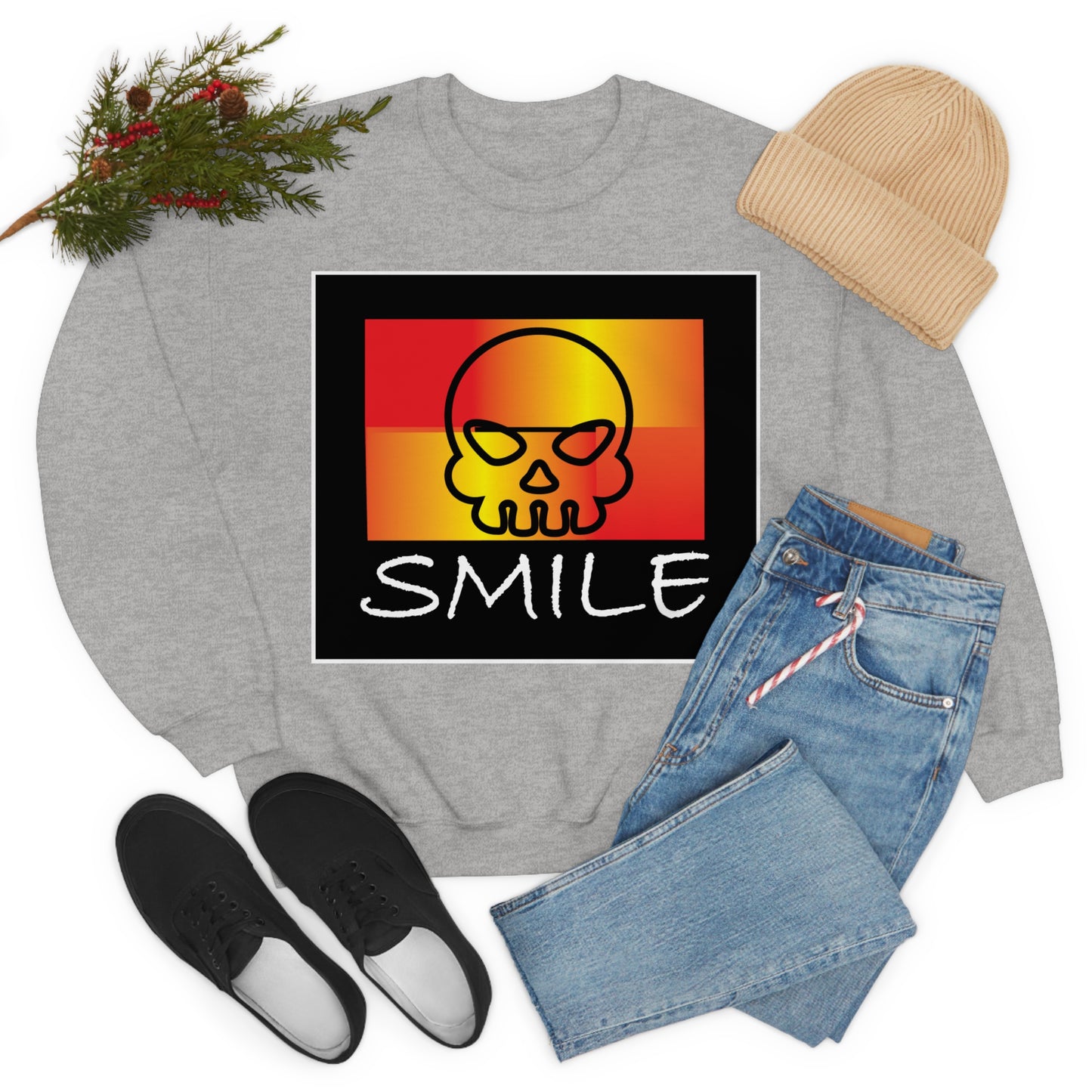 Smile Crewneck Sweatshirt