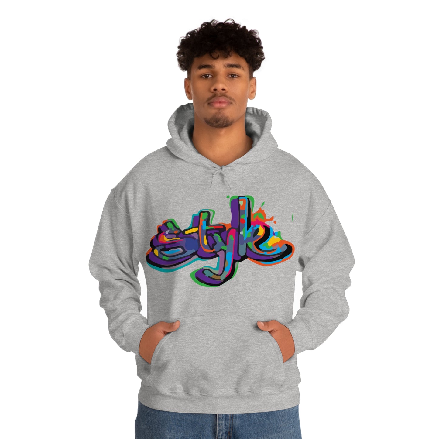 Graffiti style in colors Hoodie