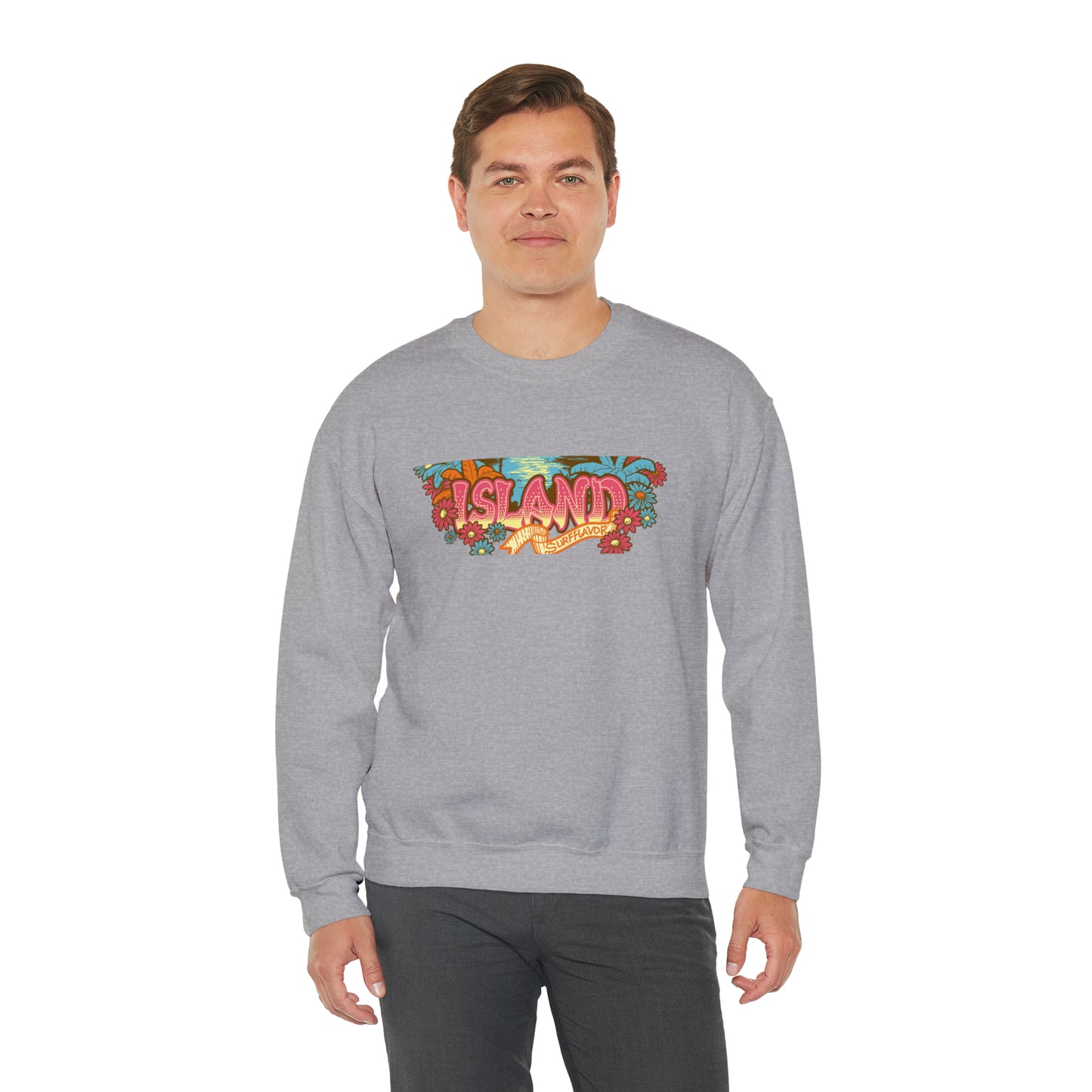 Island Surf Flavor Crewneck Sweatshirt