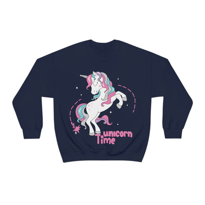 Unicorn time Crewneck Sweatshirt