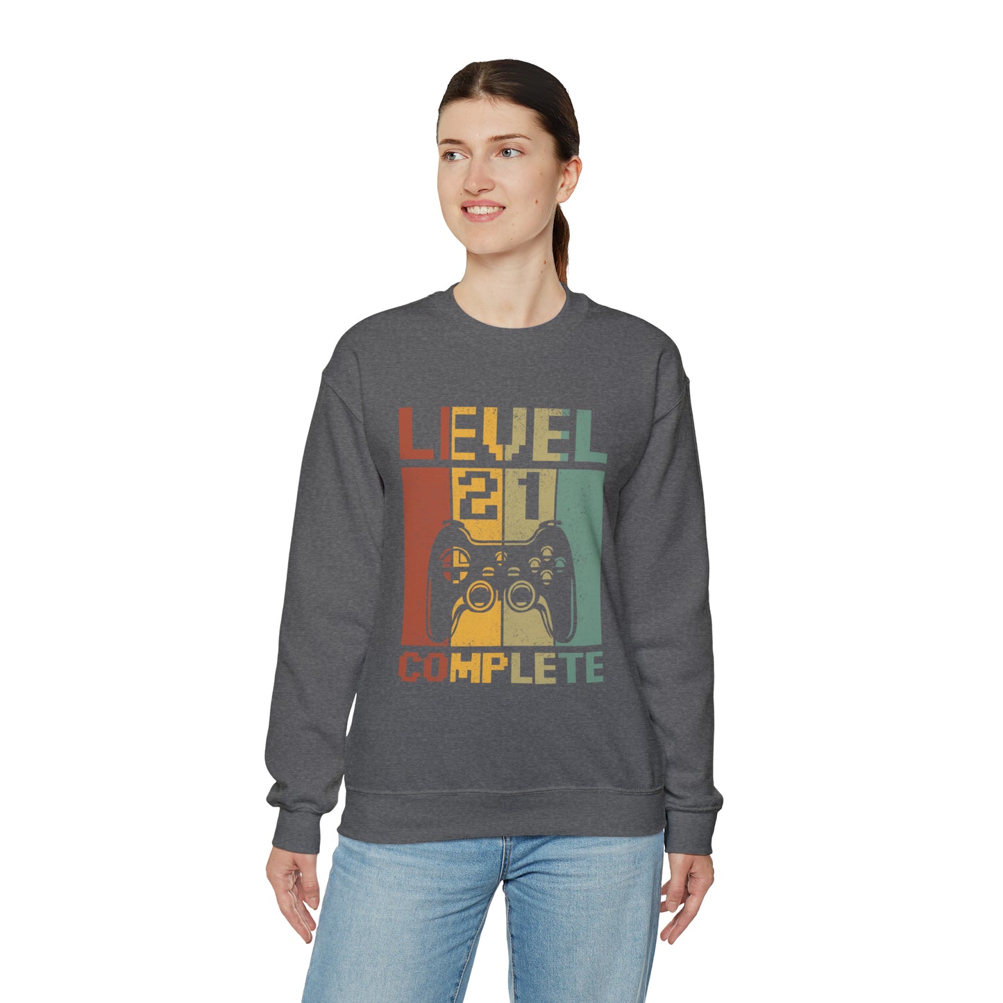 level 21 complete Crewneck Sweatshirt