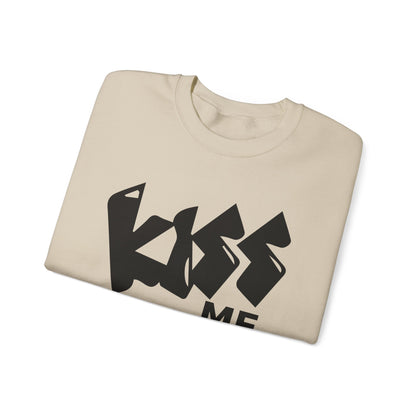 Kiss me Crewneck Sweatshirt