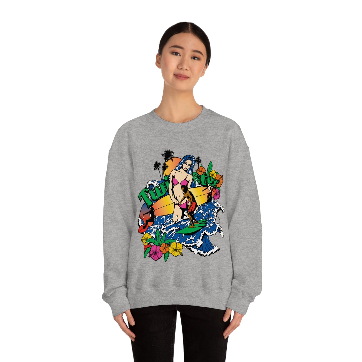 Twister Paradise Crewneck Sweatshirt