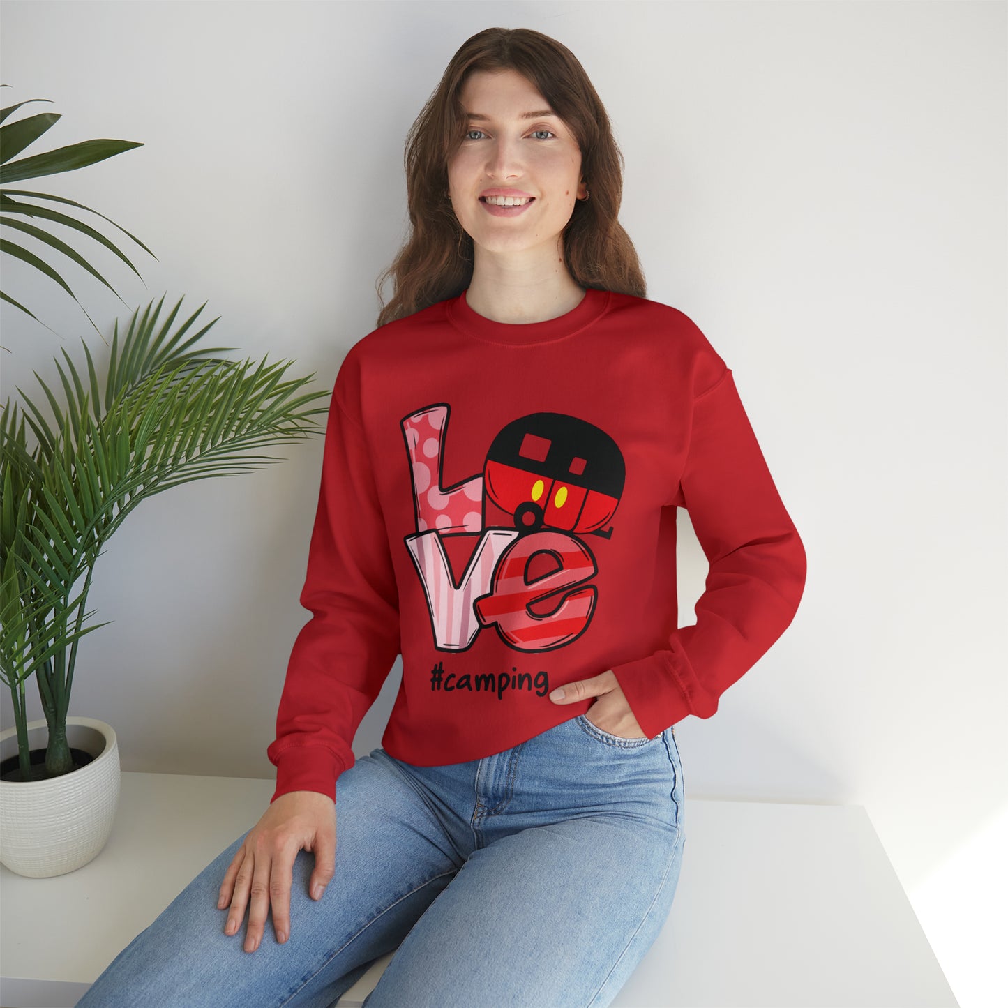 Camping Love Crewneck Sweatshirt