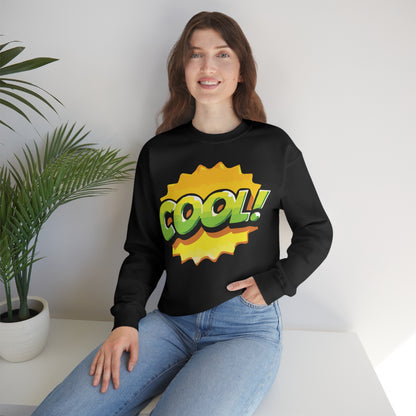 Cool! colorful graphic Crewneck Sweatshirt