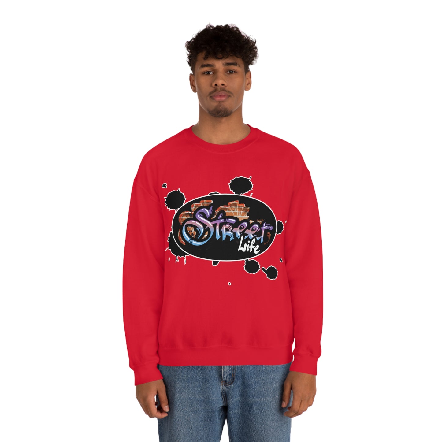 Street life graffiti Crewneck Sweatshirt