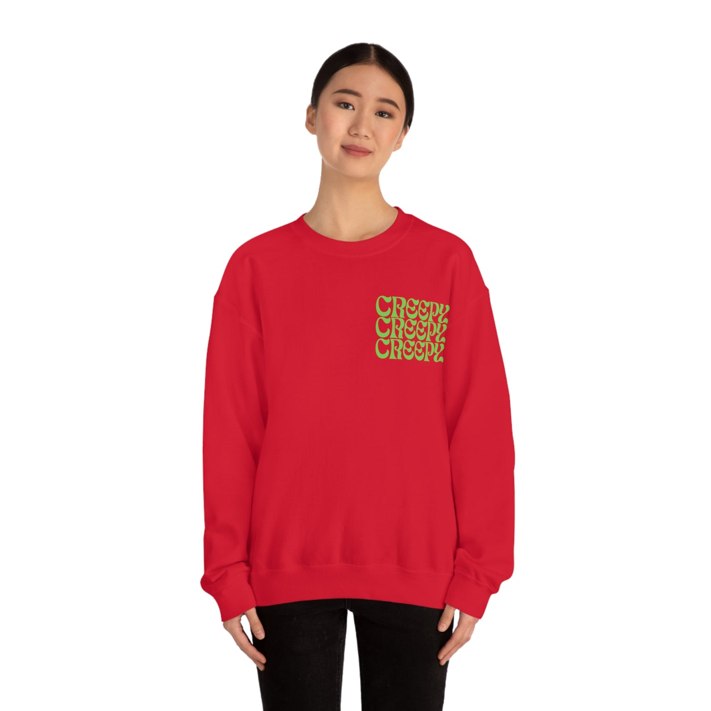 Creepy Skeleton Crewneck Sweatshirt