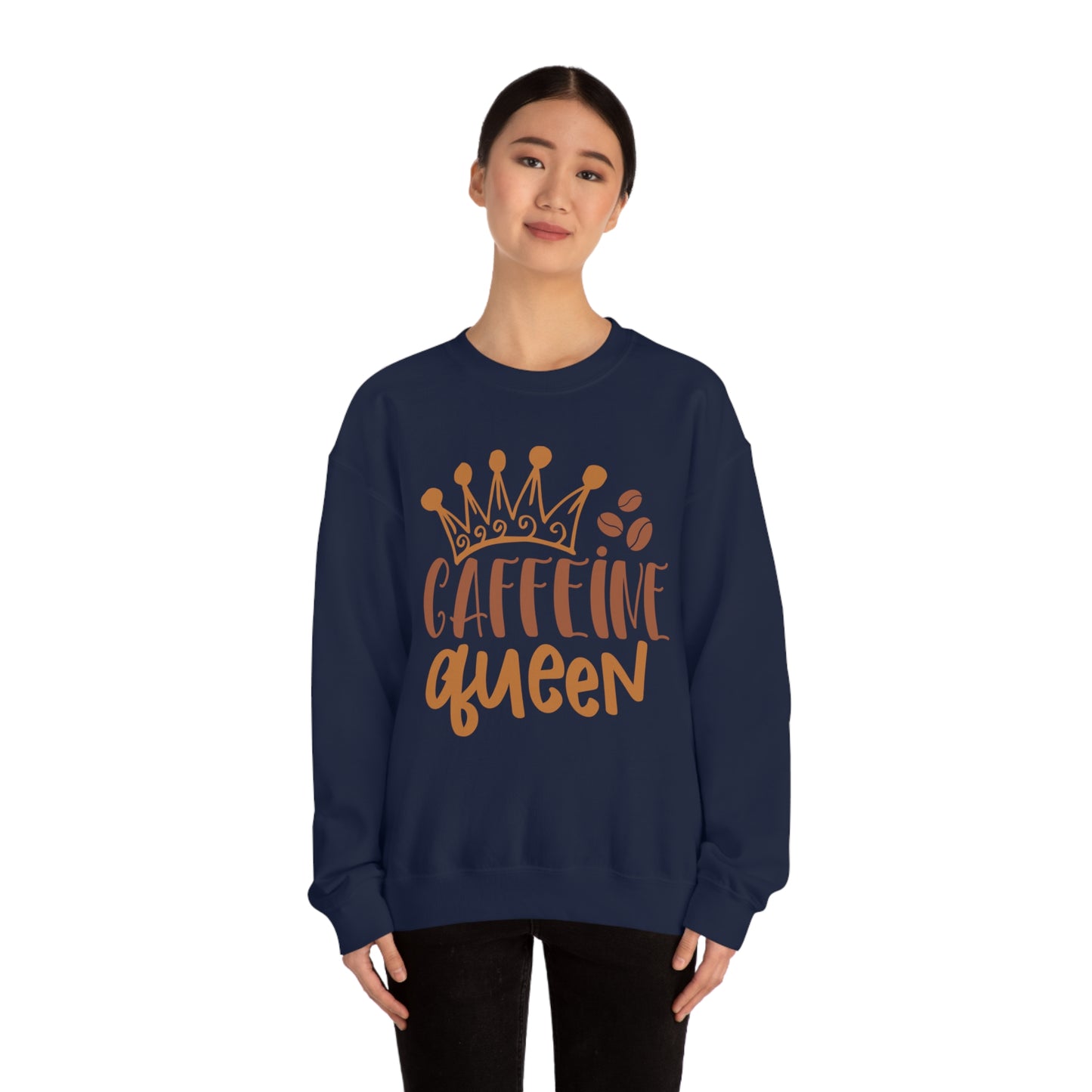 Caffeine Queen Crewneck Sweatshirt