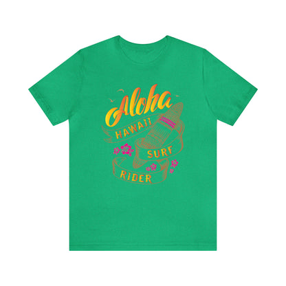 Aloha Hawaii Surf Rider T-Shirt