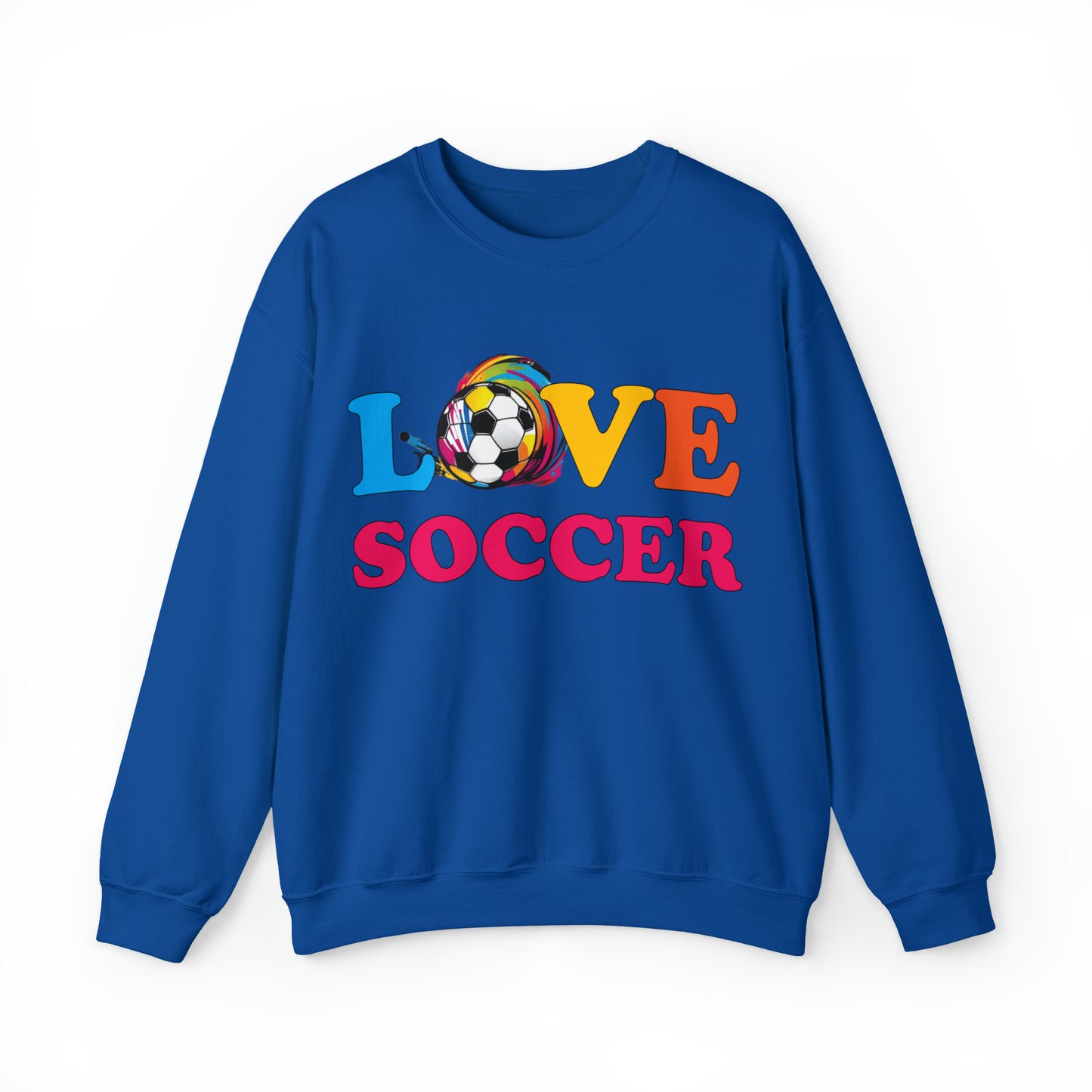 Love soccer Crewneck Sweatshirt