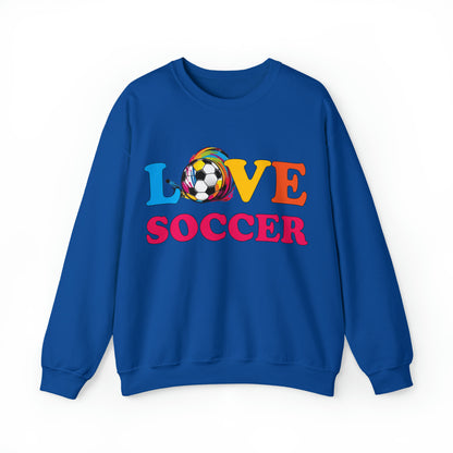 Love soccer Crewneck Sweatshirt