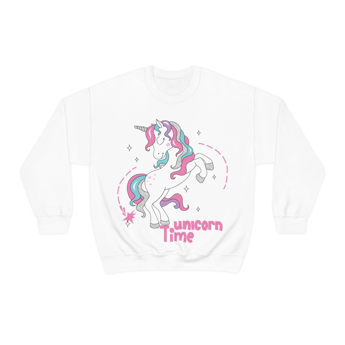 Unicorn time Crewneck Sweatshirt