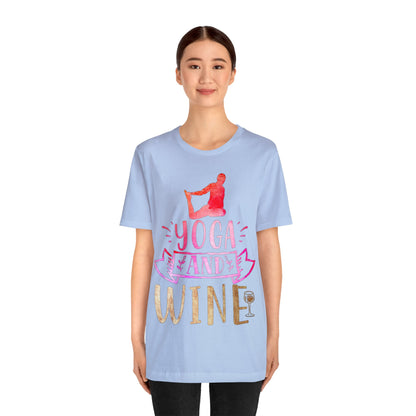 Yoga And Wine T-Shirt