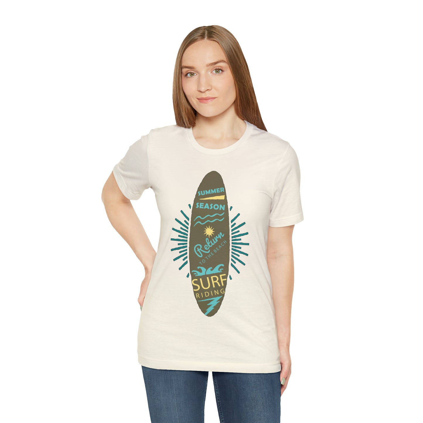 Surf Riding Summer T-Shirt