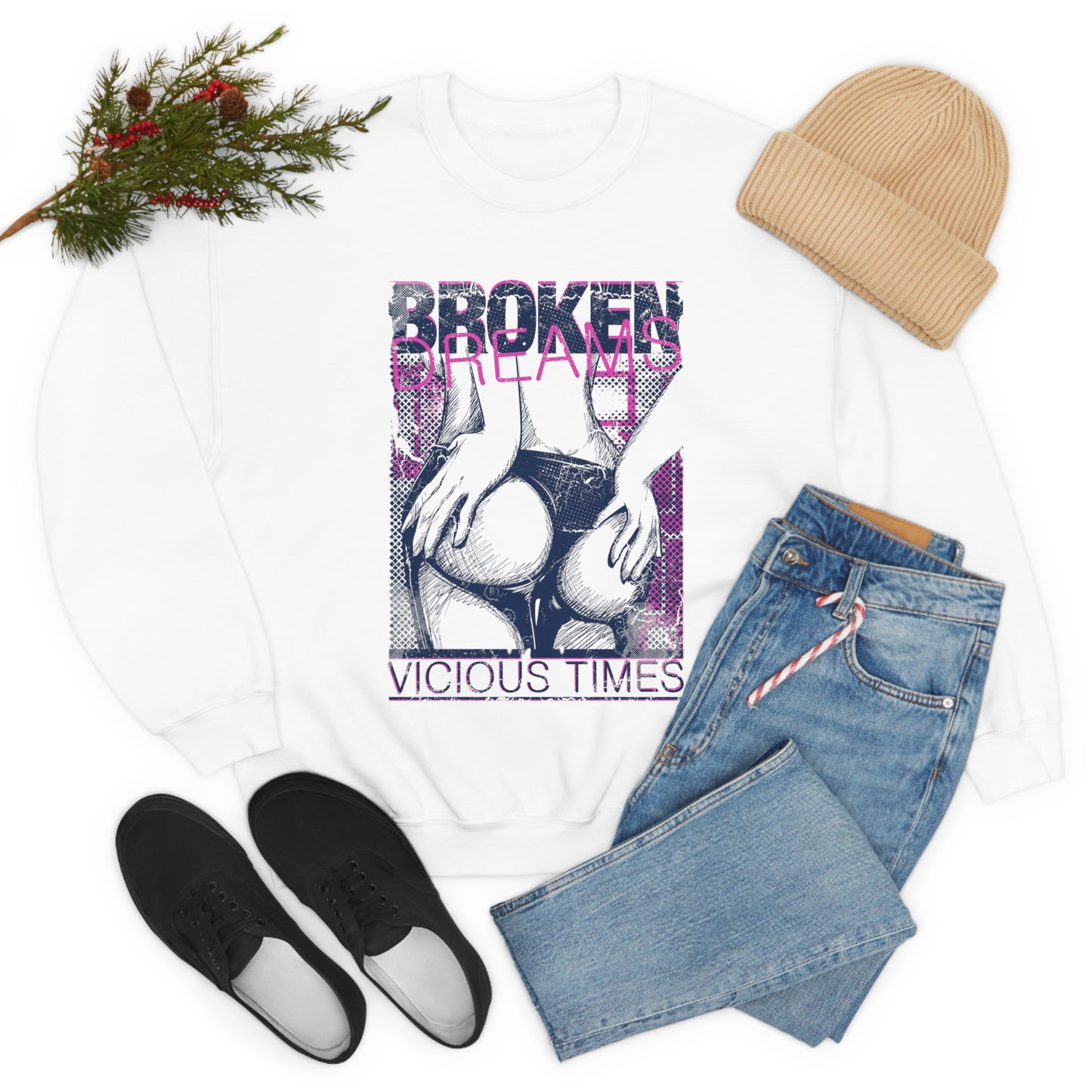 Broken dreams Crewneck Sweatshirt