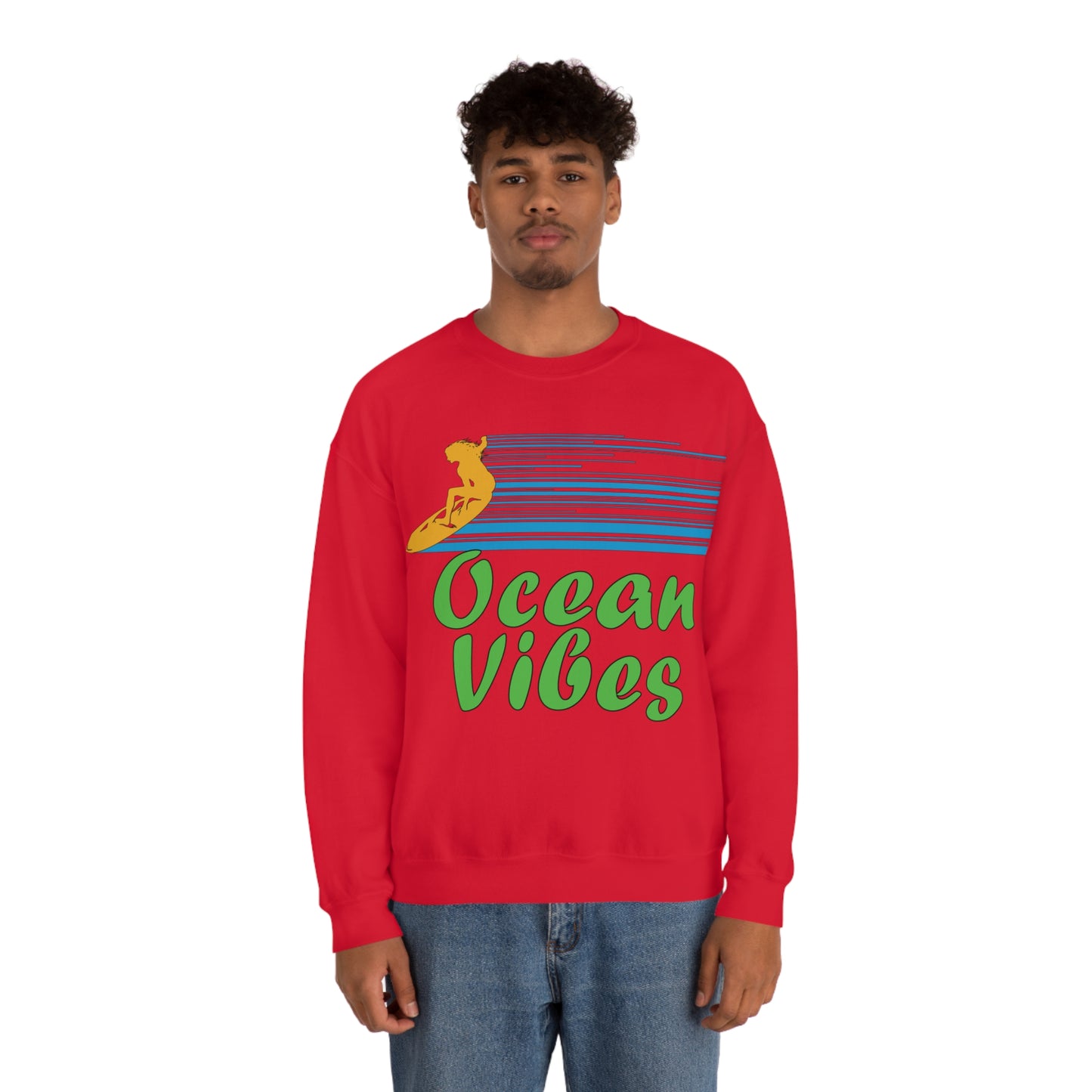 Ocean Vibes Crewneck Sweatshirt