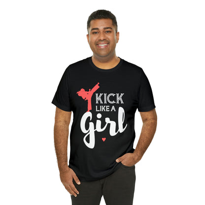 Kick Like A Girl T-Shirt