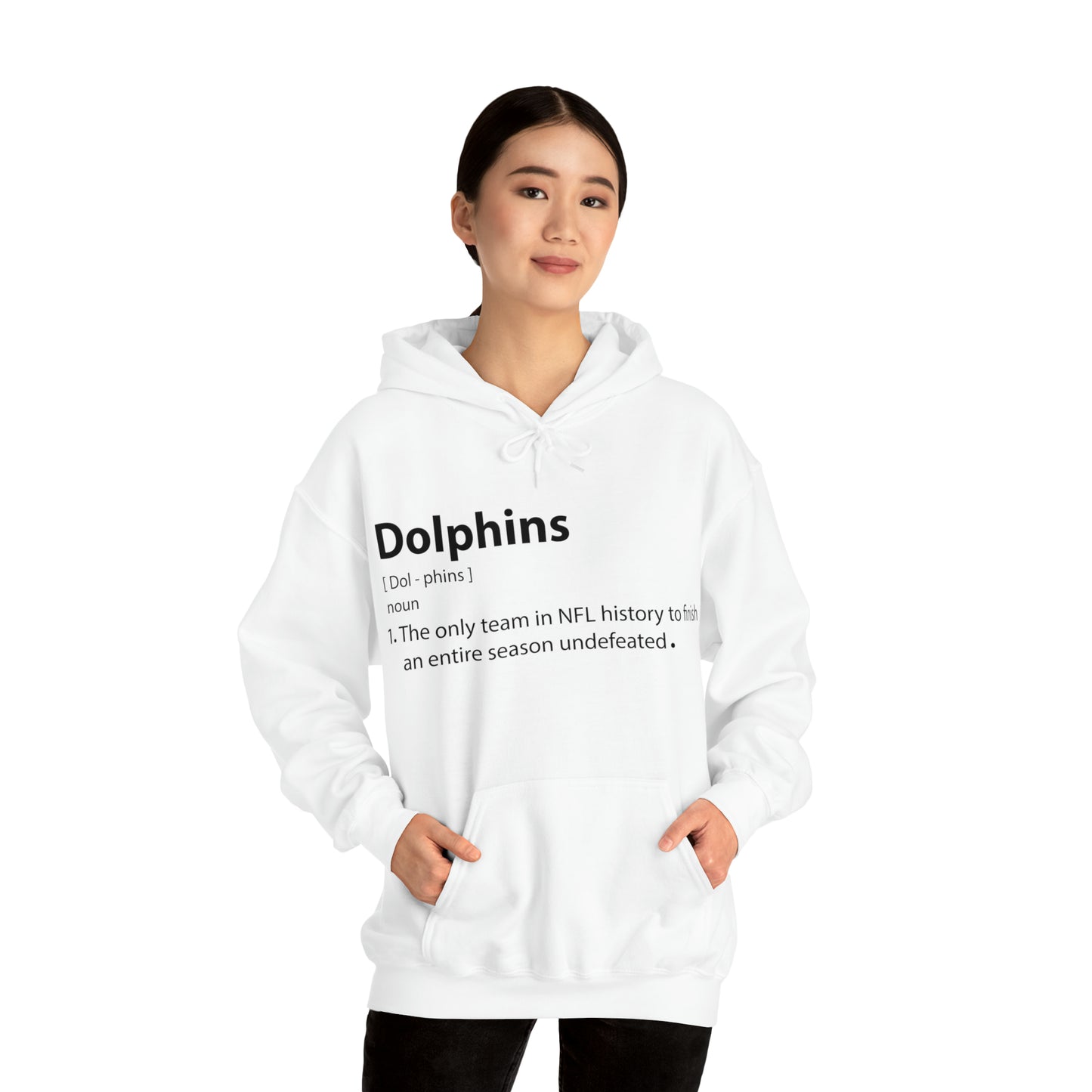 Dolphins definition Hoodie