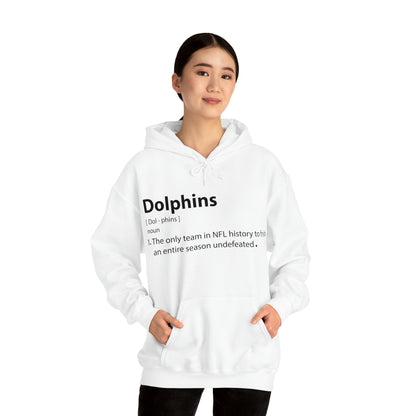 Dolphins definition Hoodie