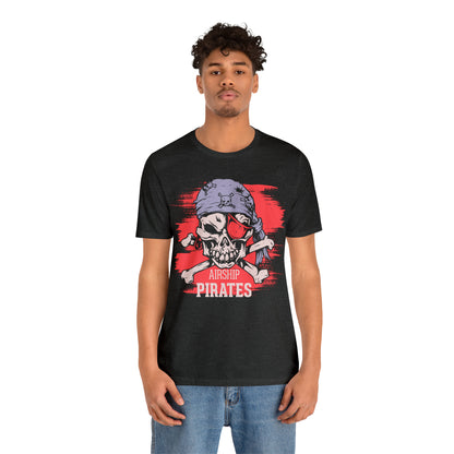 Airship Skull Pirate T-Shirt