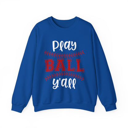 Play Ball Y'all Crewneck Sweatshirt