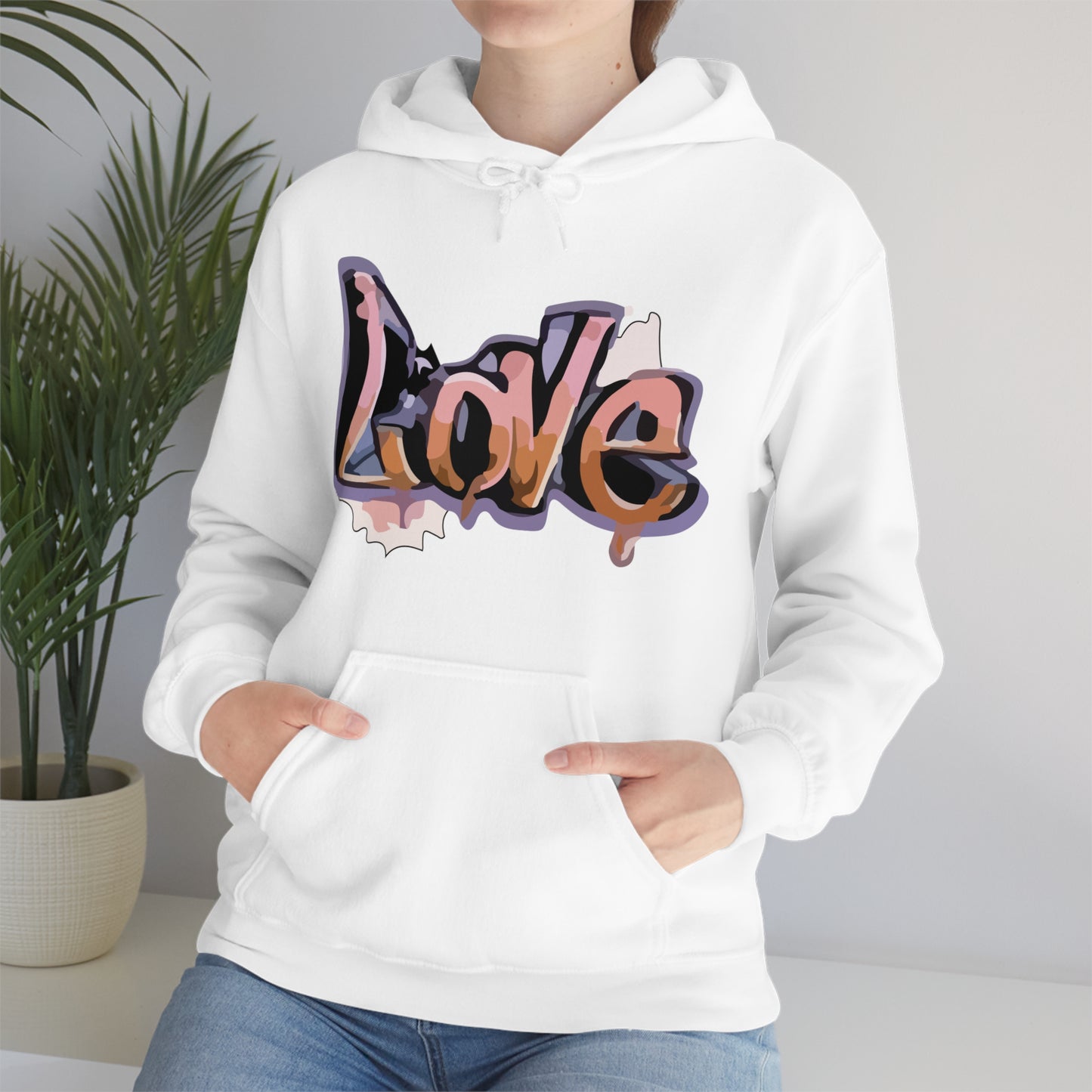 Cool love graffiti Hoodie