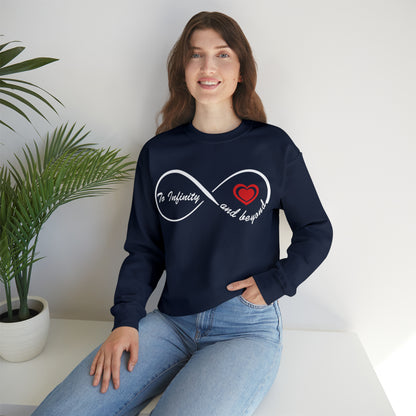 To infinity and Beyond Crewneck Sweatshirt