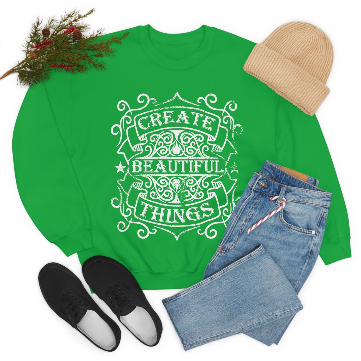 Create Beautiful Thing Crewneck Sweatshirt